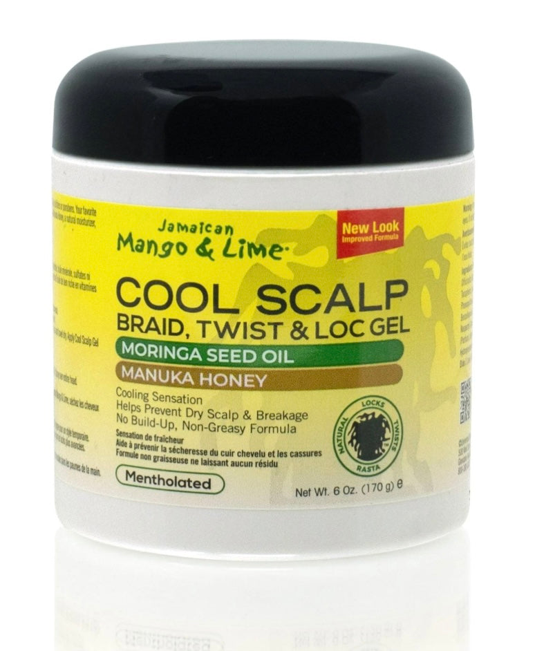 Jamaican Mango & Lime Cool Scalp Braid, Twist & Loc Gel 6oz