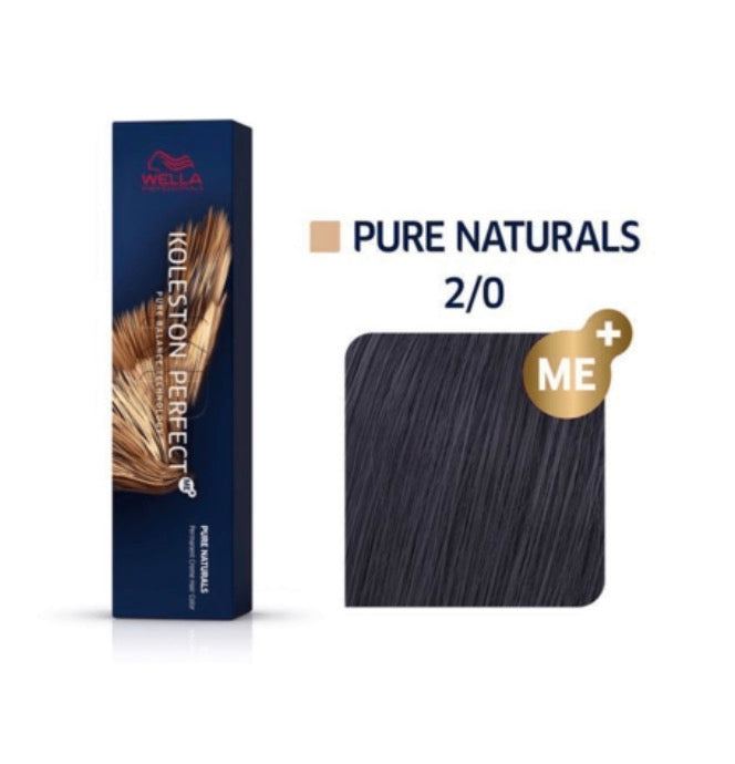 Wella Professionals Koleston Perfect ME+ 2/0 Pure Naturals 60ml