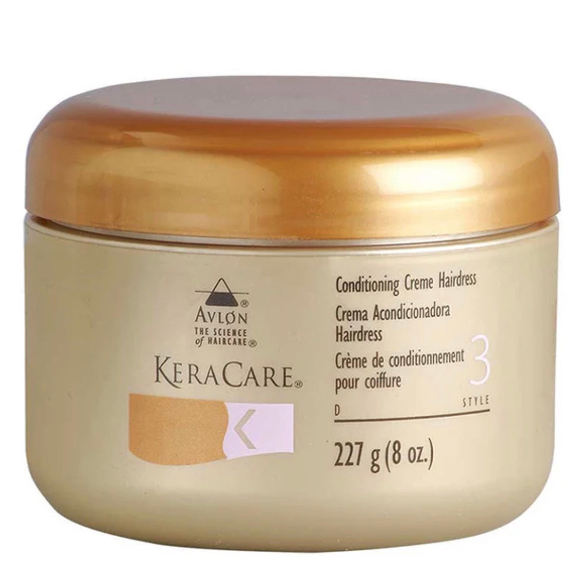 Keracare Conditioning Crème Hairdress 8oz