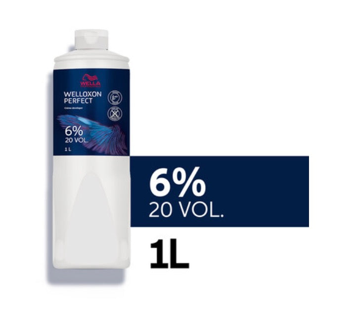 Wella Professionals Welloxon Perfect Cream Developer 6% 20 Vol 1000ml