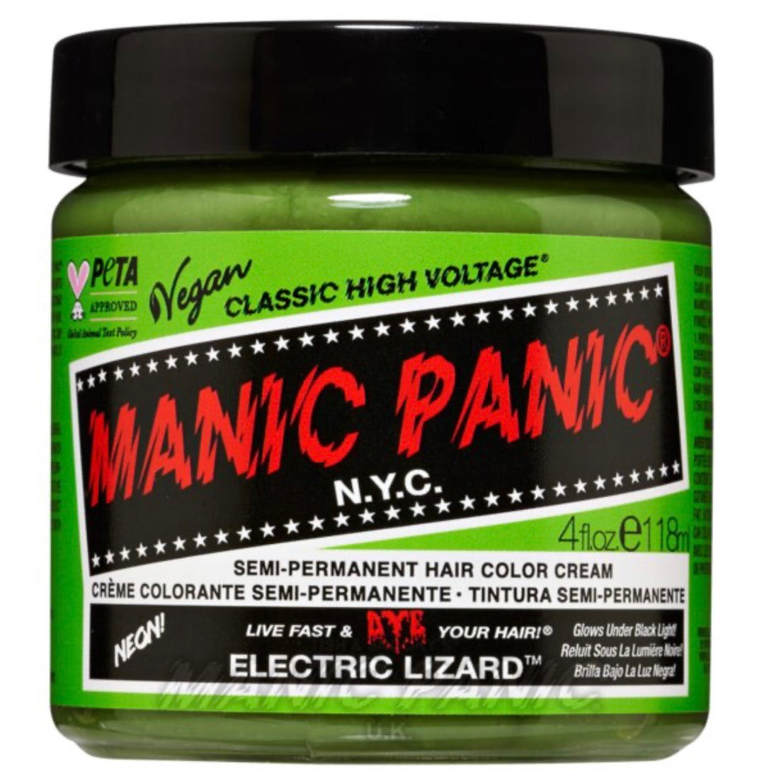 Manic Panic Semi-Permanent Hair Colour Cream Electric Lizard 118ml