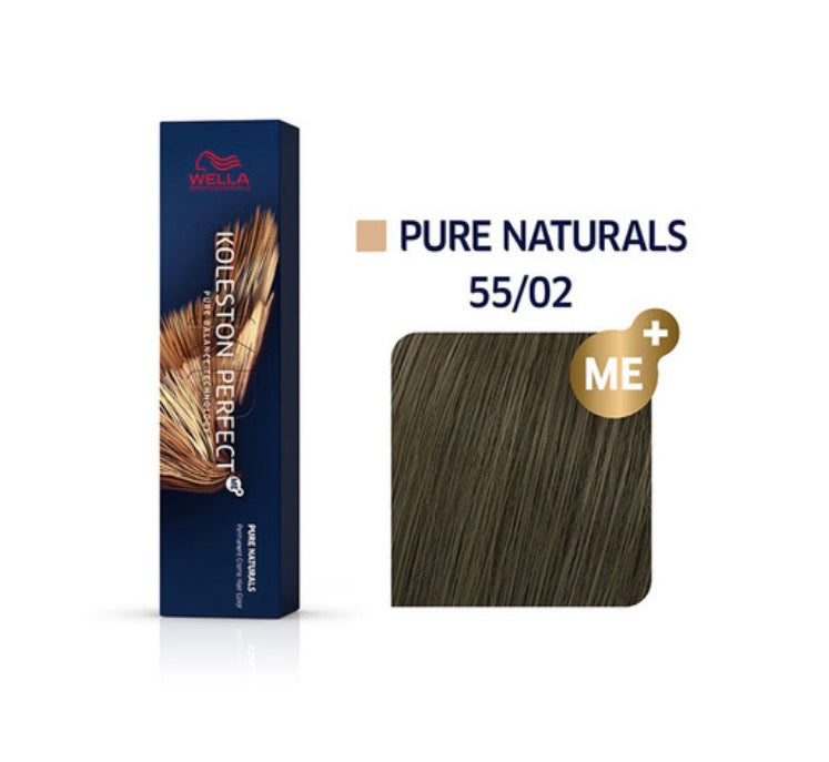 Wella Professionals Koleston Perfect ME+ 55/02 Pure Naturals 60ml