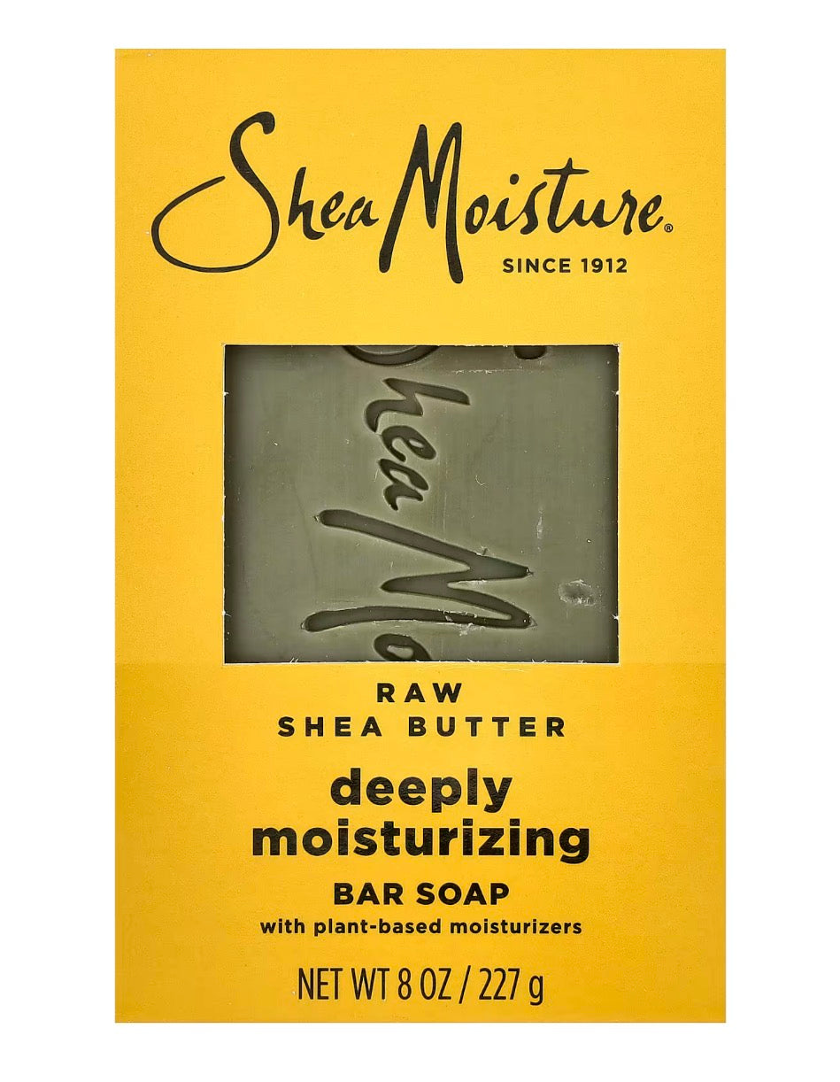 Shea Moisture Raw Shea Butter Deeply Moisturizing Bar Soap 227g
