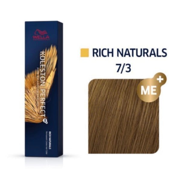 Wella Professionals Koleston Perfect ME+ 7/3 Rich Naturals 60ml