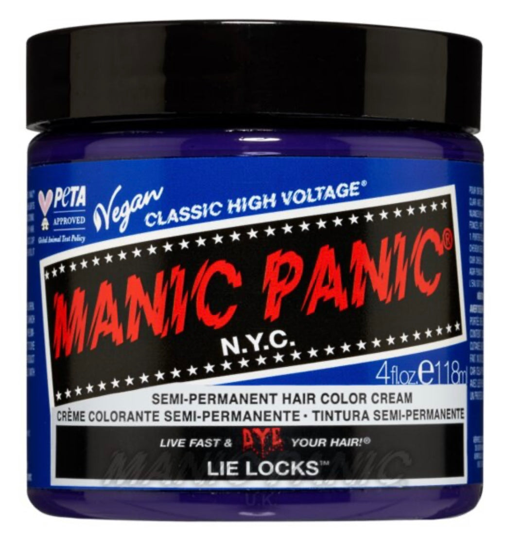 Manic Panic Semi-Permanent Hair Cream Lie Locks 118ml