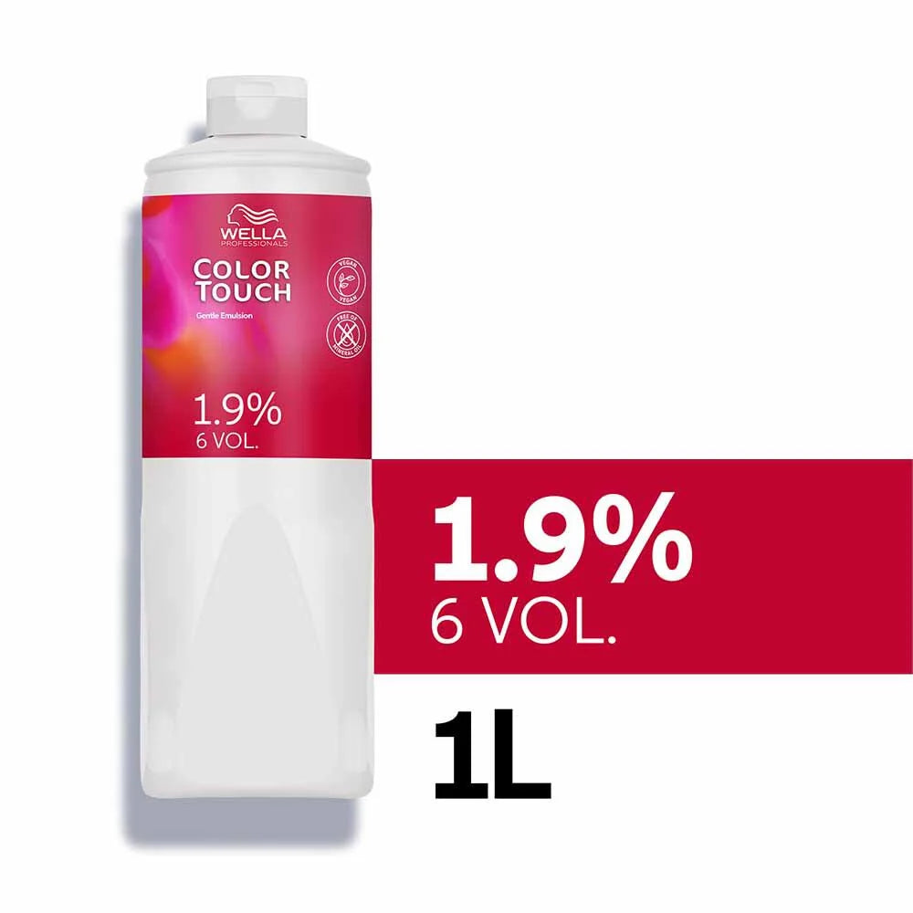 Wella Professionals Color Touch Gentle Emulsion Developer 1.9% 6 Vol 1000ml