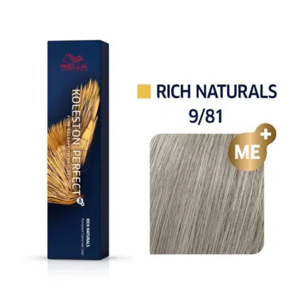Wella Professionals Koleston Perfect ME+ 9/81 Rich Naturals 60ml