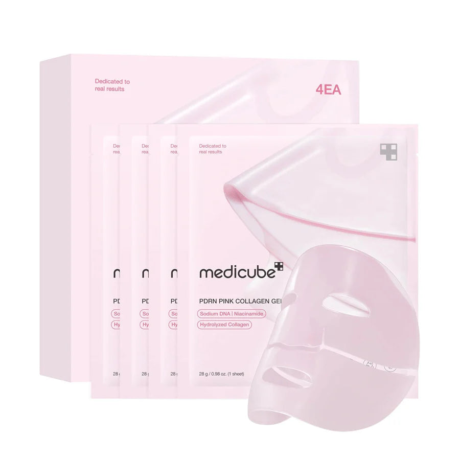Medicube PDRN Pink Collagen Gel Mask 28g x 4 pcs