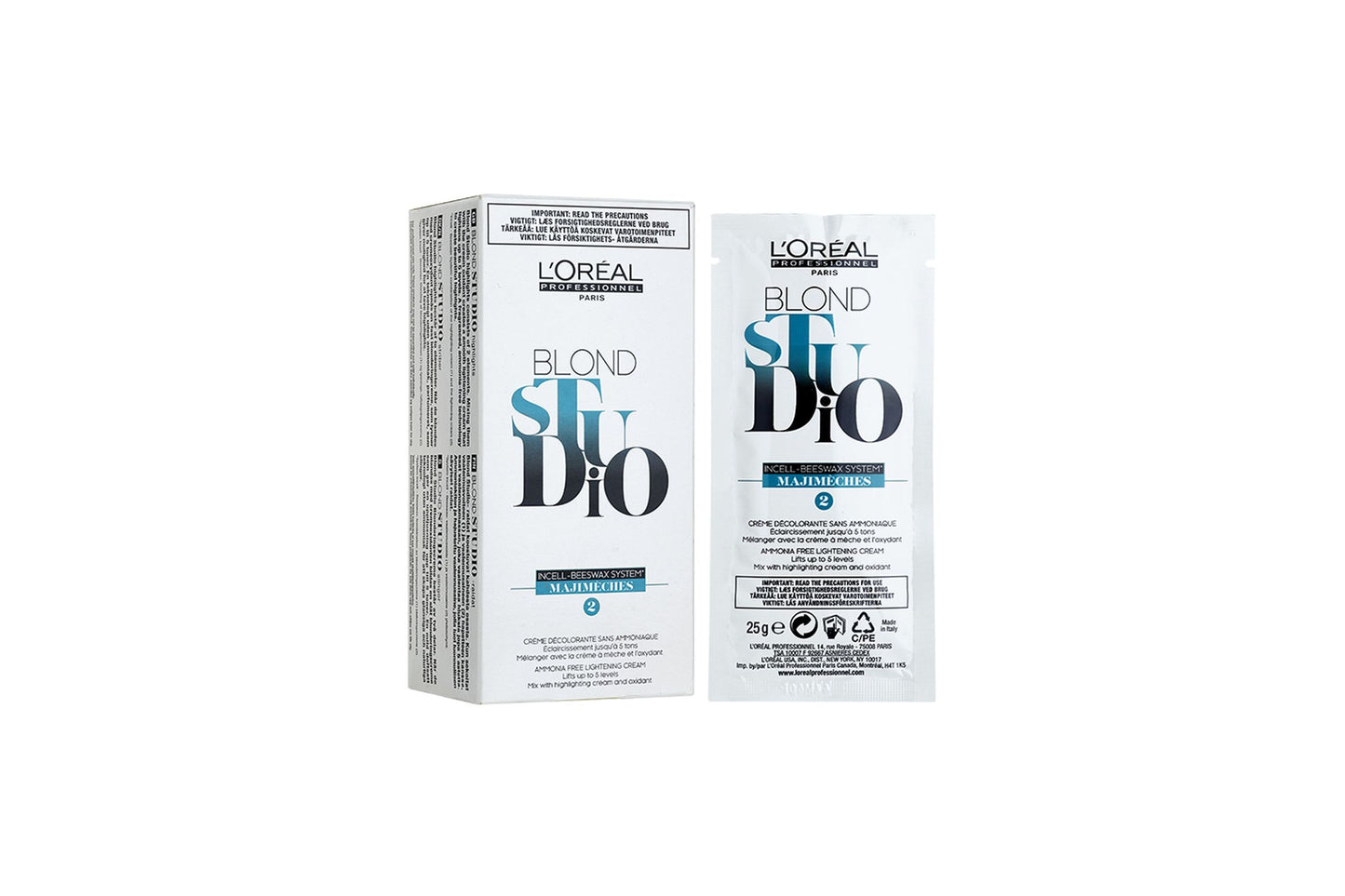 L'oreal Professionnel Blond Studio Majimeches 2 Double Cream Sachet 25g