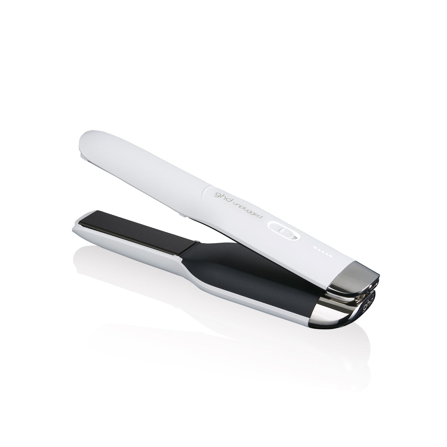 Ghd Unplugged Hair Straightener In Matte White