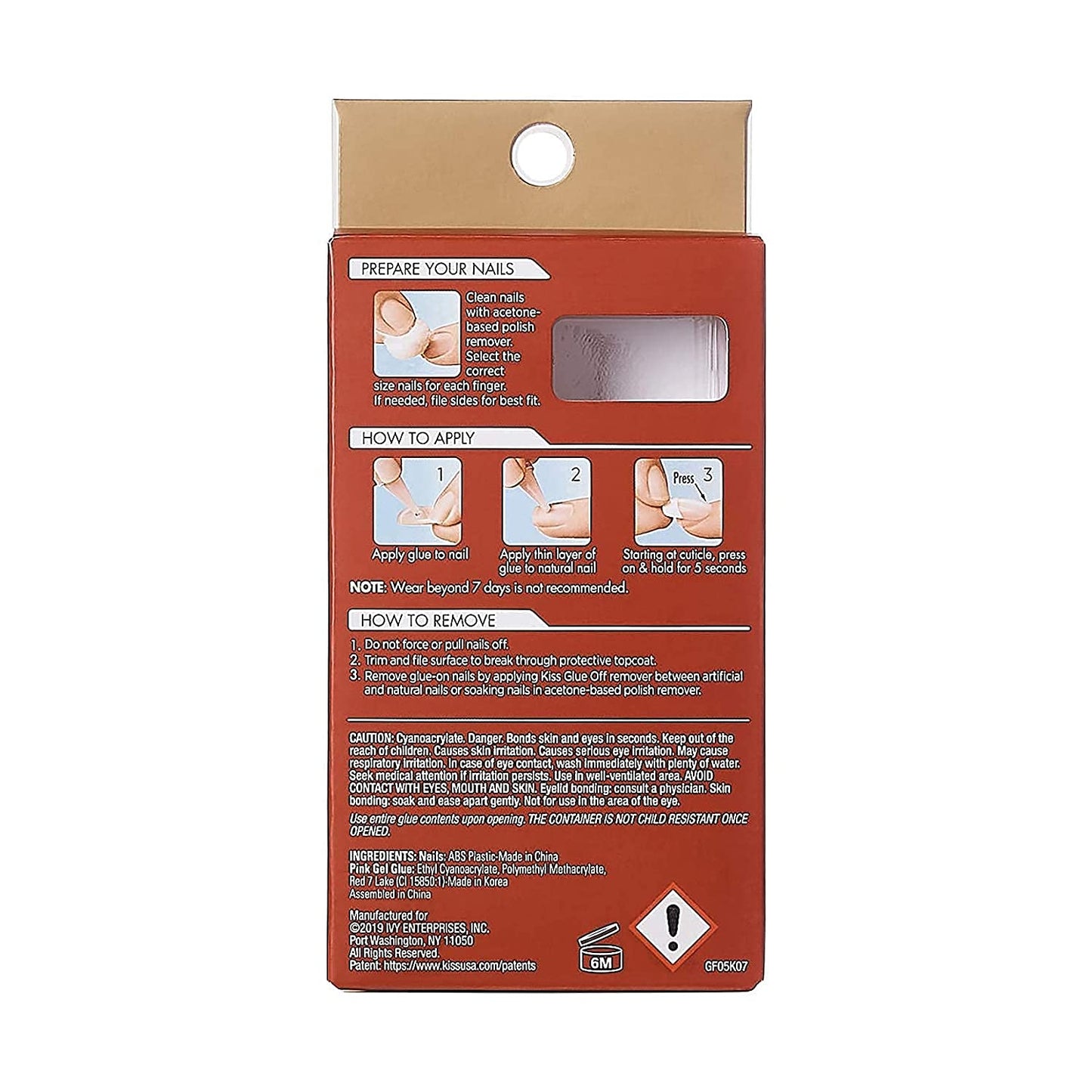 Kiss GoldFinger Gel Glam Ready-to-Wear Gel Manicure (GD15)