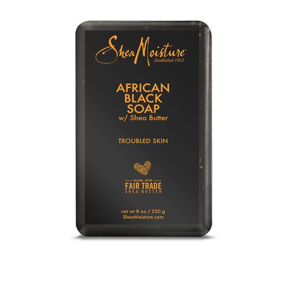 SHEA MOISTURE AFRICAN BLACK SOAP BAR SOAP 8OZ