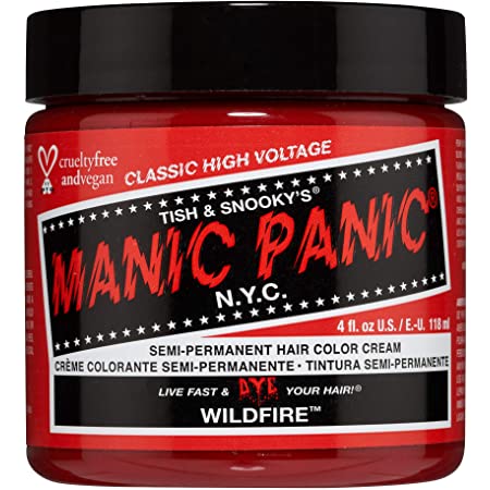 Manic Panic Semi-Permanent Hair Colour Cream Wildfire 118ml