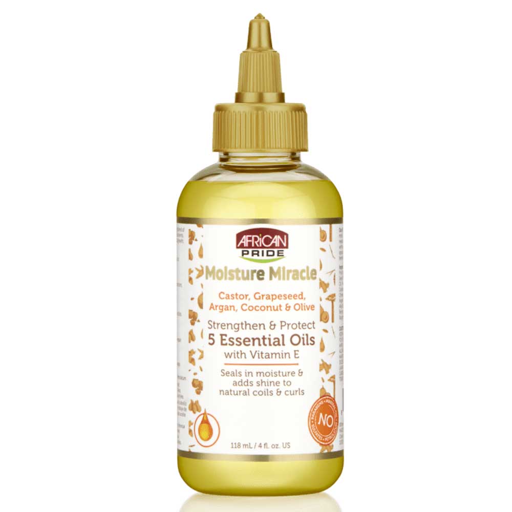 African Pride Moisture Miracle 5 Essential Oils 118ml