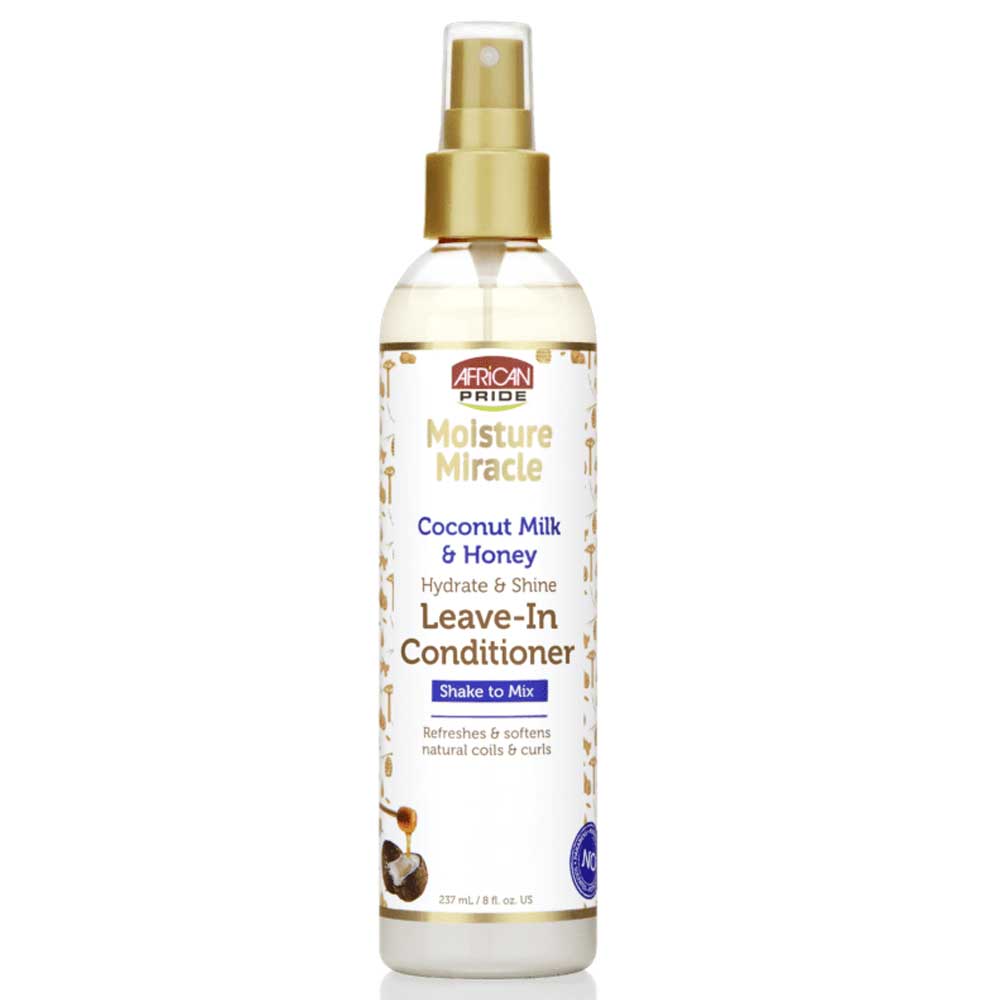 African Pride Moisture Miracle Coconut Milk & Honey Leave-In Conditioner