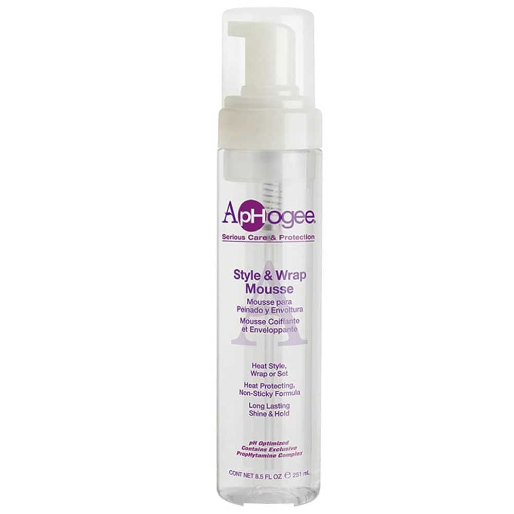 Aphogee Style & Wrap Mousse 251ml
