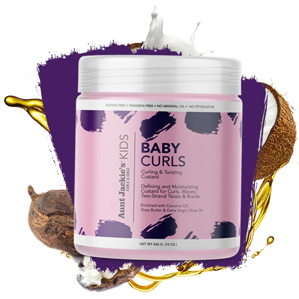Aunt Jackies Baby Girl Curls Curling & Twisting Custard 426g
