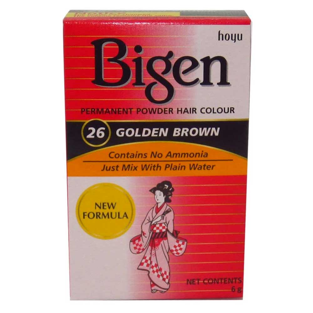 Bigen Dye 26 Hair Colour Golden Brown Bigen26