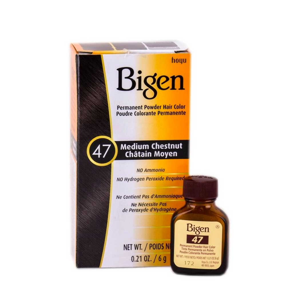 Bigen Dye 47 Hair Colour Dark Med Chestnut