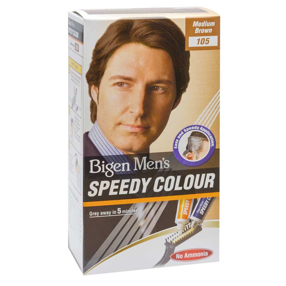 Bigen Dye Mens Speedy Medium Brown Bigen105