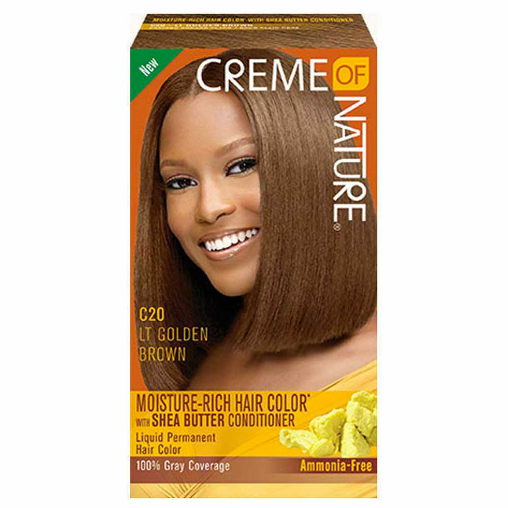 Creme Of Nature Women's 20 Hair Colour Golden Brown