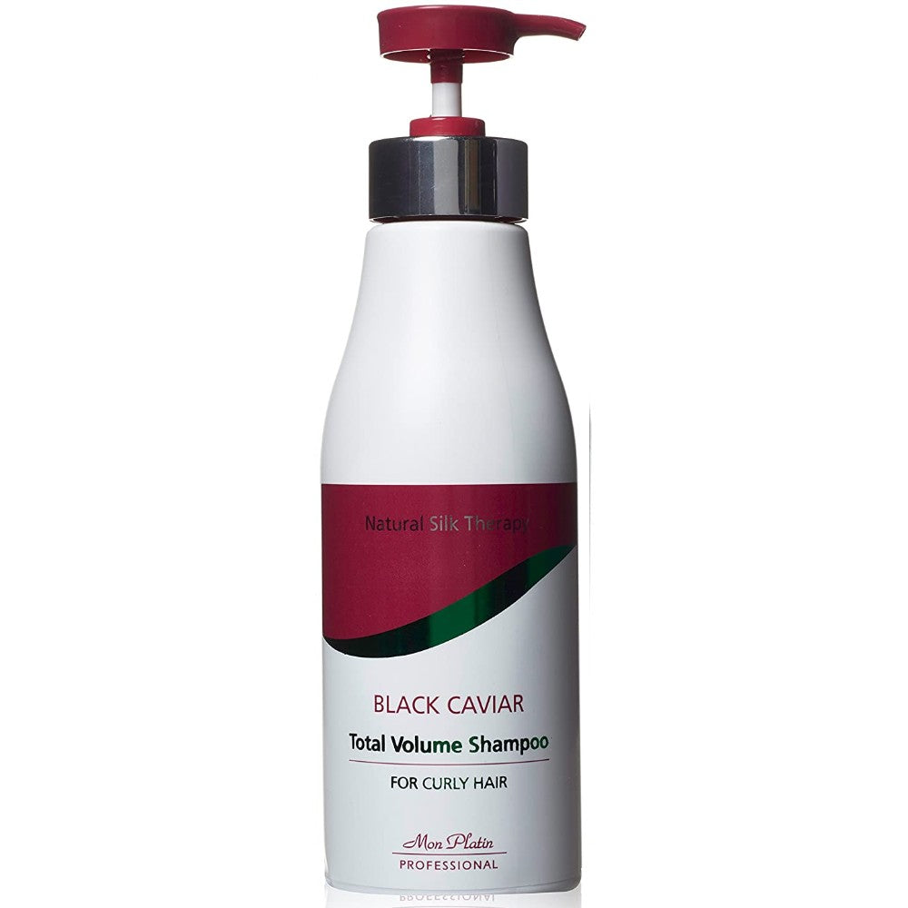 MON PLATIN PROFESSIONAL BLACK CAVIAR VOLUMIZER SHAMPOO FOR FINE, THIN AND FRAGILE HAIR 500 ML