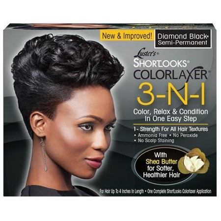 Luster's Shortlooks Colorlaxer 3-in-1 Kit Black