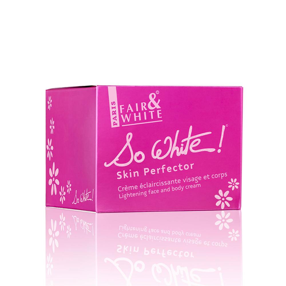 Fair & White So White Skin Perfector Lightening Face And Body Cream 8.45oz