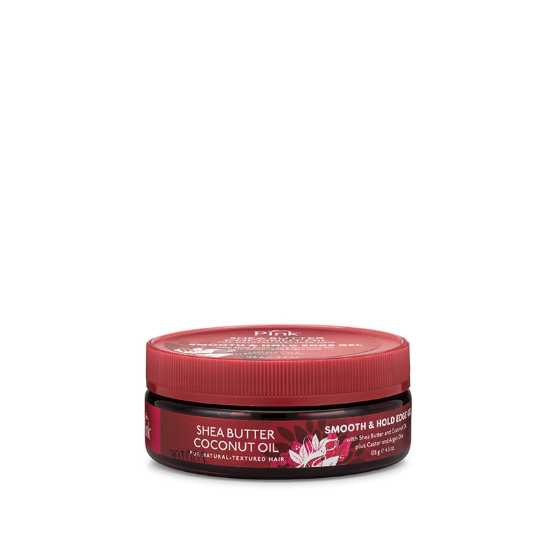 Luster's Pink Shea Butter Coconut Oil Smooth & Hold Edge Gel 4.5oz