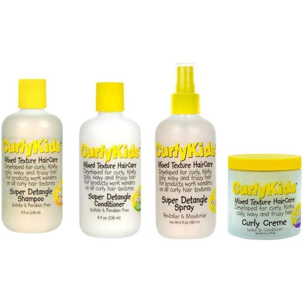 Curly Kids Essential - 4 Pack Bundle