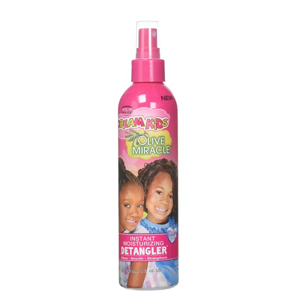African Pride Dream Kids Olive Miracle Instant Moisturizing Detangler 8oz
