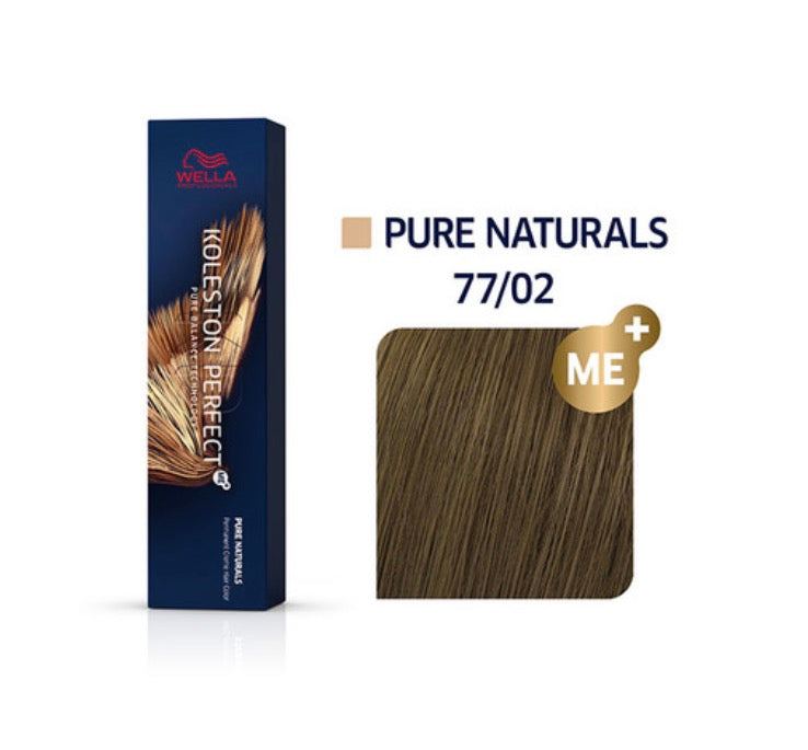 Wella Professionals Koleston Perfect ME+ 77/02 Pure Naturals 60ml