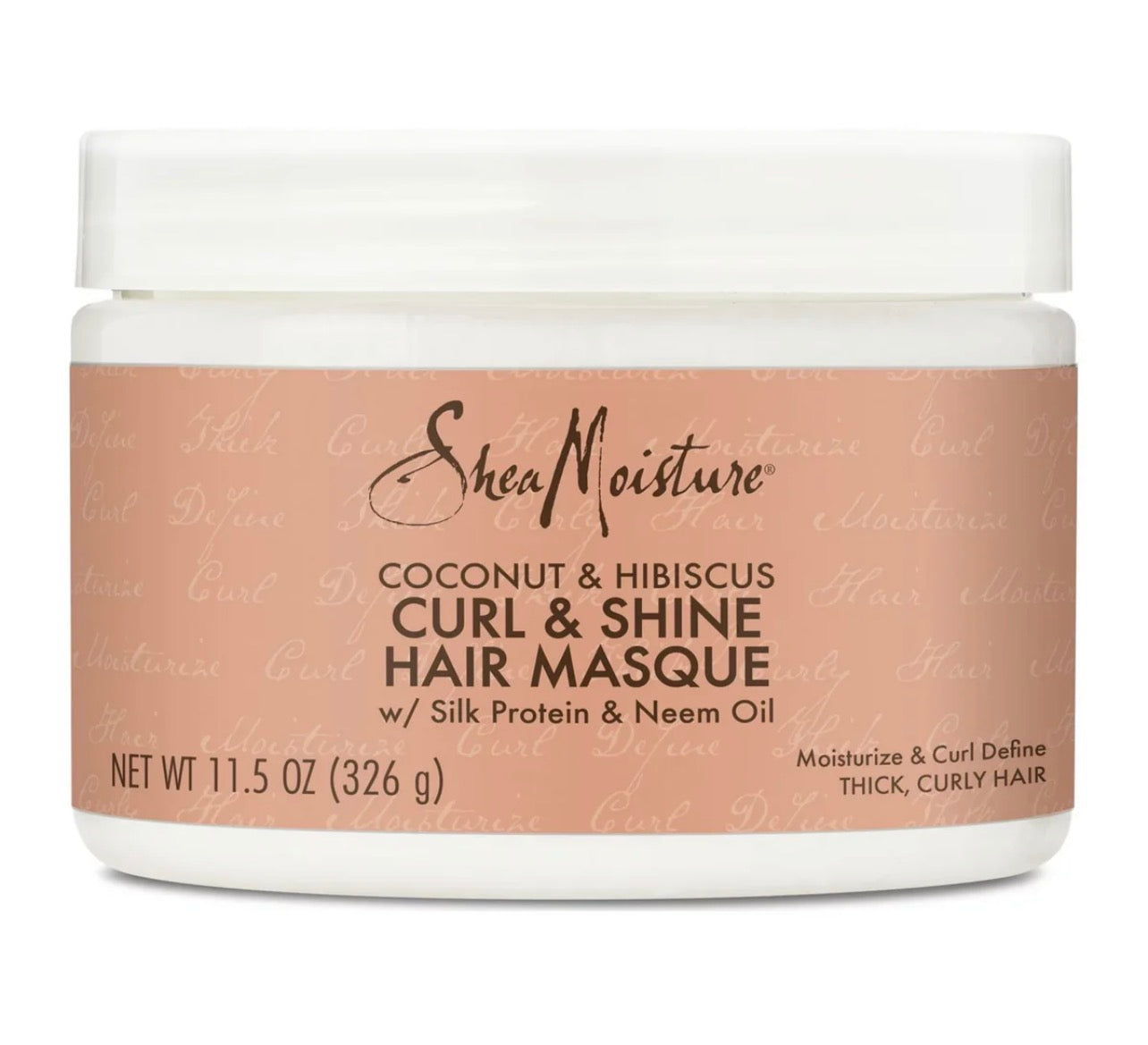 Shea Moisture Coconut & Hibiscus Curl & Shine Hair Masque 326g