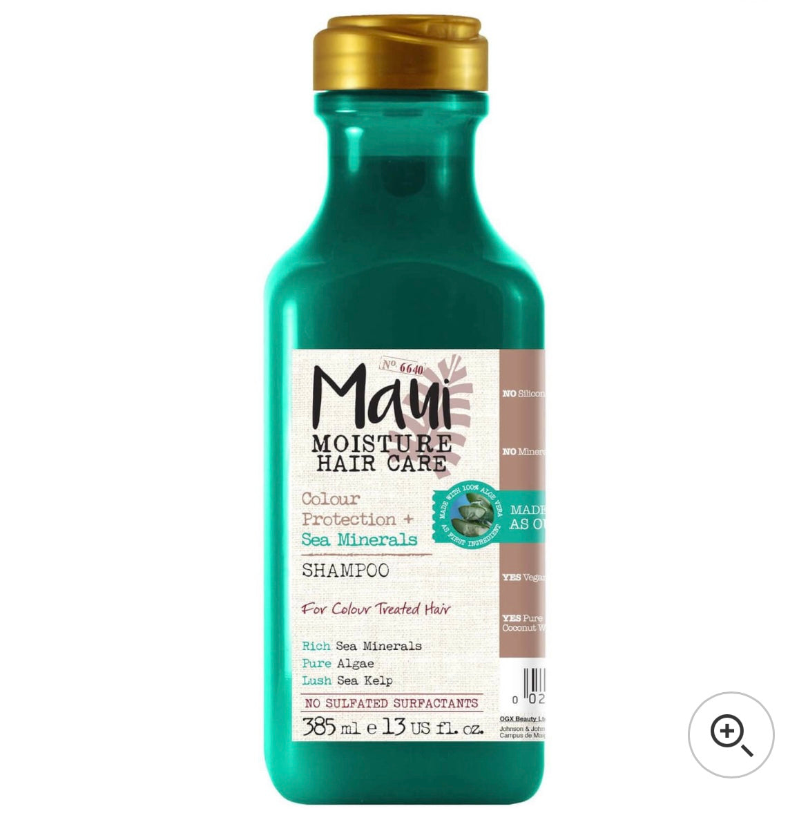Maui Moisture Colour Protection+ Sea Minerals Shampoo 385ml