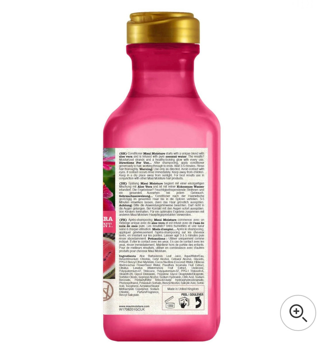 Maui Moisture Lightweight Hydration+ Hibiscus Water Conditioner 385ml