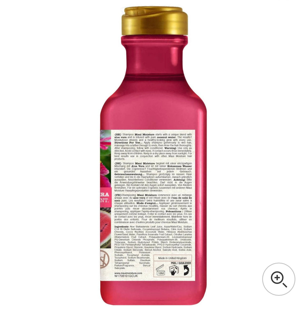 Maui Moisture Lightweight Hydration+ Hibiscus Water Conditioner 385ml