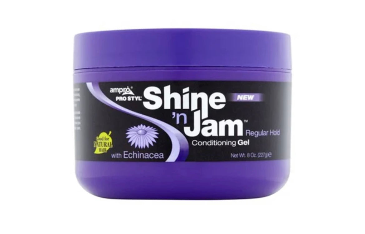Shine 'n Jam Conditioning Gel Regular Hold 8oz (227g)
