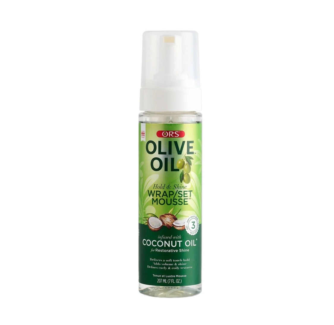 ORS Olive Oil Wrap/Set Mousse 207ml