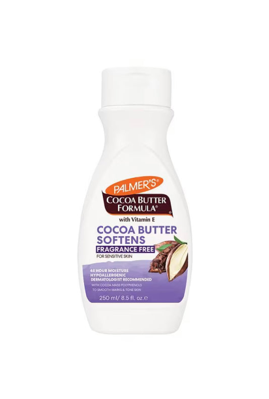 Palmer's Cocoa Butter Softens Fragrance Free Body Lotion 250ml