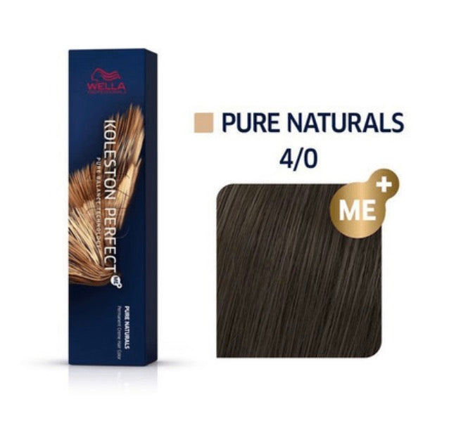 Wella Professionals Koleston Perfect ME+ 4/0 Pure Naturals 60ml