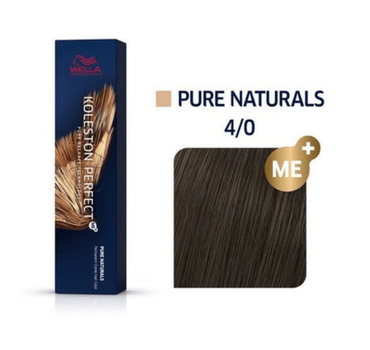 Wella Professionals Koleston Perfect ME+ 4/0 Pure Naturals 60ml