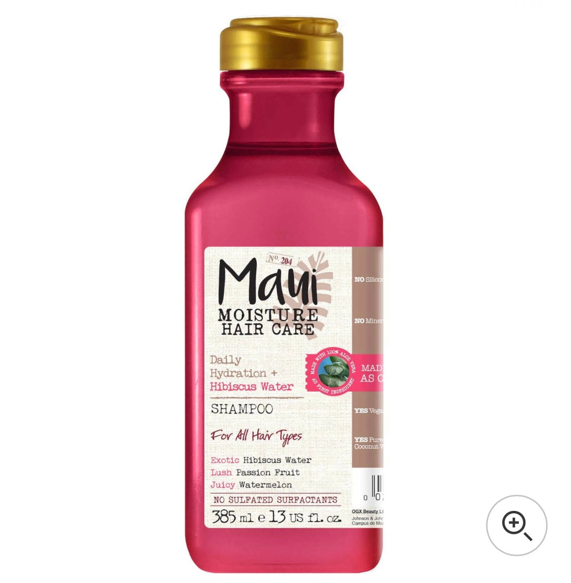 Maui Moisture Lightweight Hydration+ Hibiscus Water Conditioner 385ml