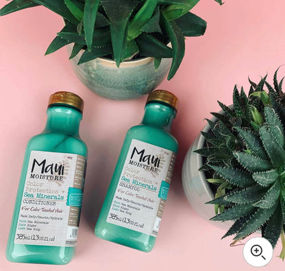 Maui Moisture Colour Protection+ Sea Minerals Shampoo 385ml