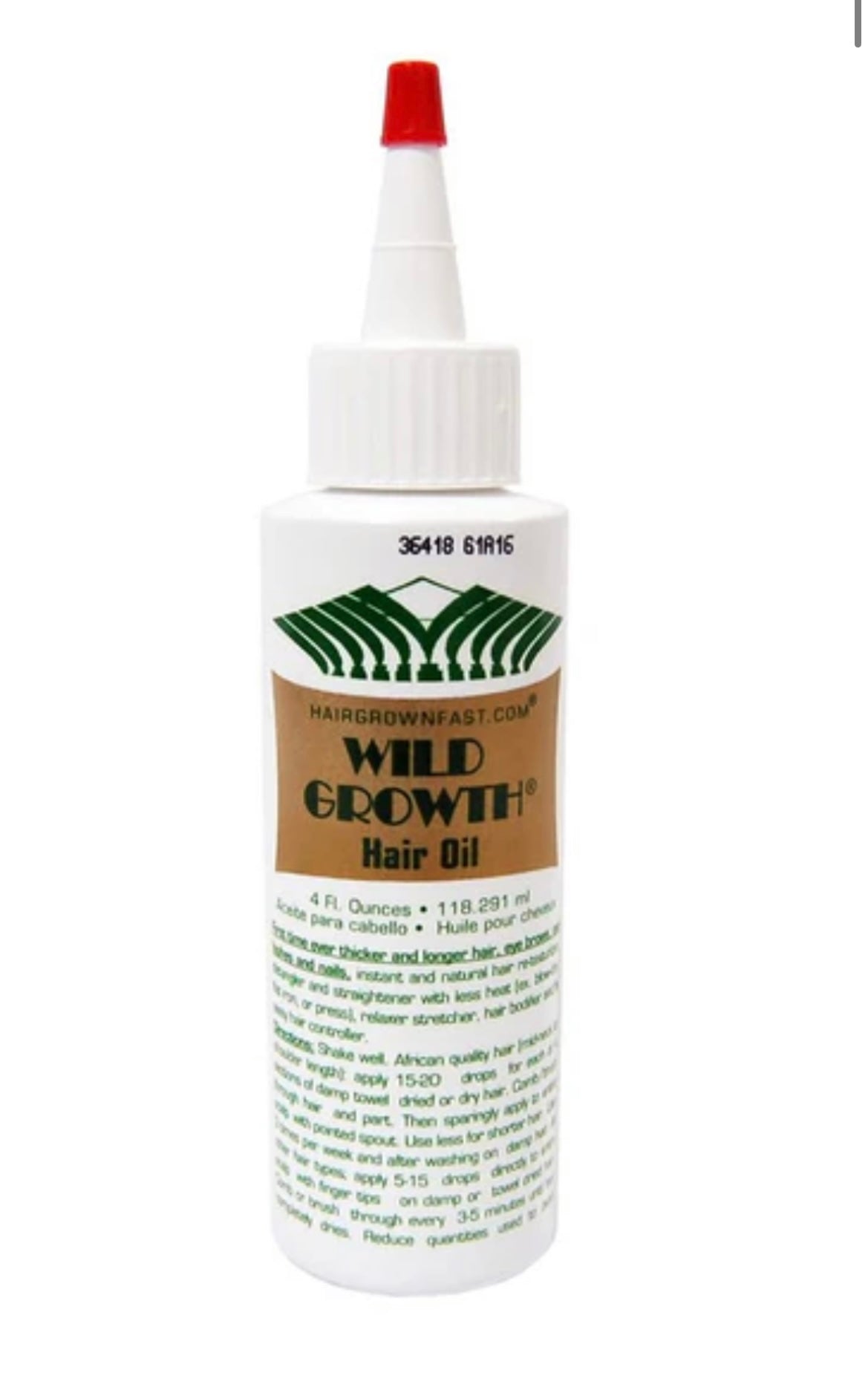 Wild Growth Hair Oil 4 oz.