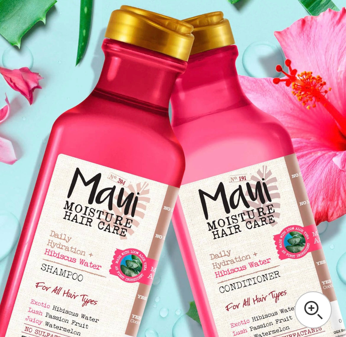 Maui Moisture Lightweight Hydration+ Hibiscus Water Conditioner 385ml