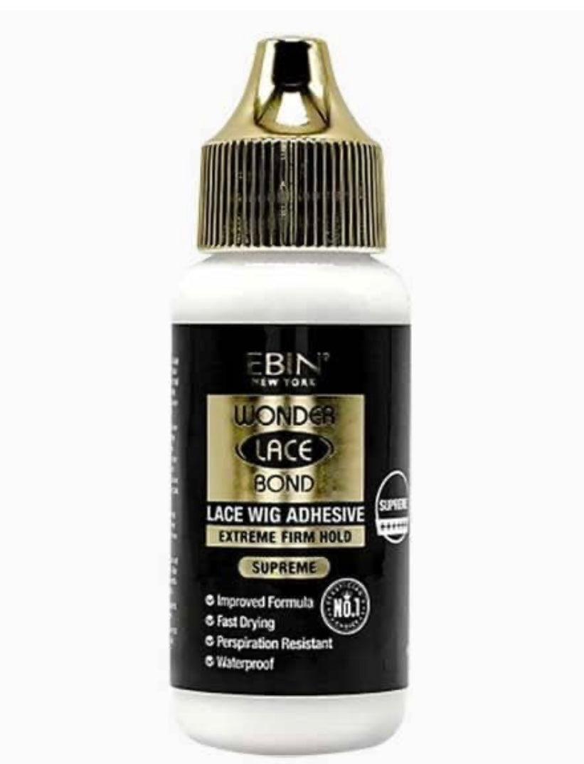 EBIN
Wonder Lace Bond Lace Wig Adhesive Extreme Firm Hold Supreme 34 ml