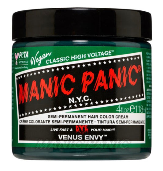 Manic Panic Semi-Permanent Hair Colour Cream Venus Envy 118ml