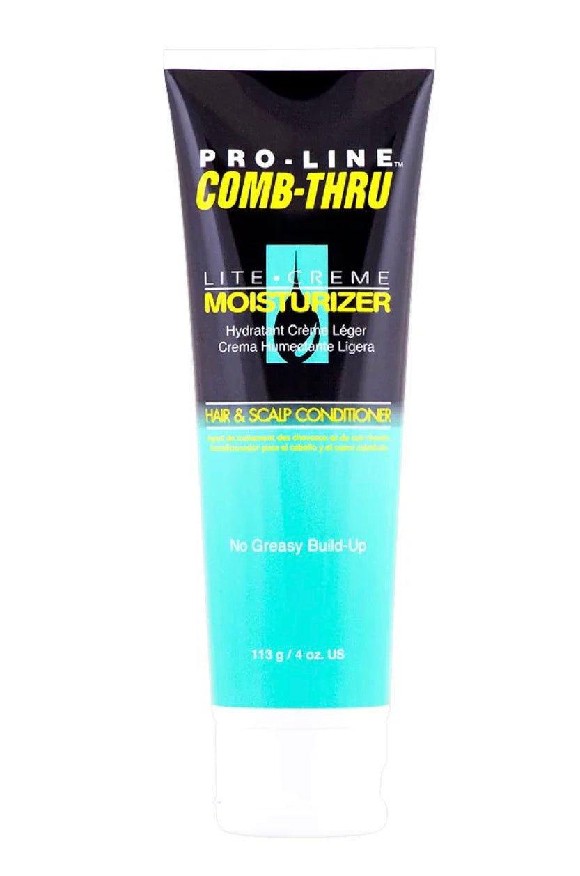 Pro-Line Comb-Thru Lite Cream Moisturizer Hair & Scalp Conditioner 113g