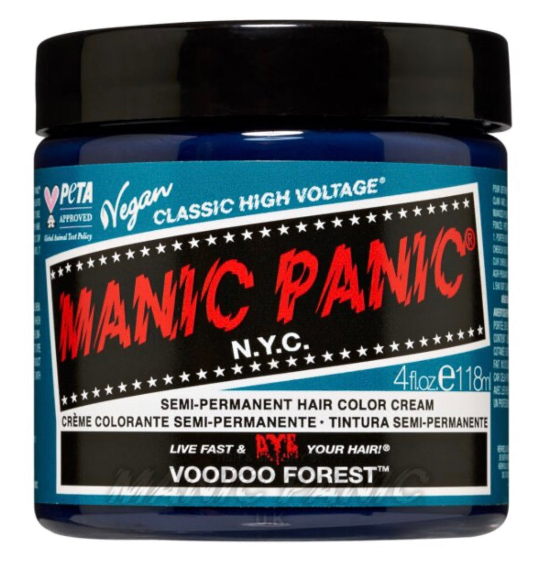 Manic Panic Semi-Permanent Hair Colour Cream Voodoo Forest 118ml
