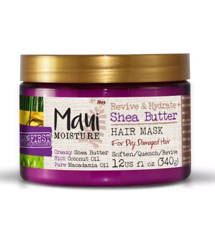 Maui Moisture Revive & Hydrate Shea Butter Mask 340g